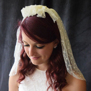 Sweet Aspirin-dot Cream Veilette